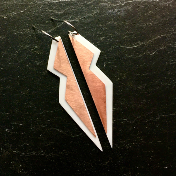 Shard earrings