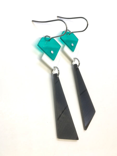 Art Deco style earrings