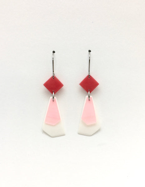 Small 3-colour earrings