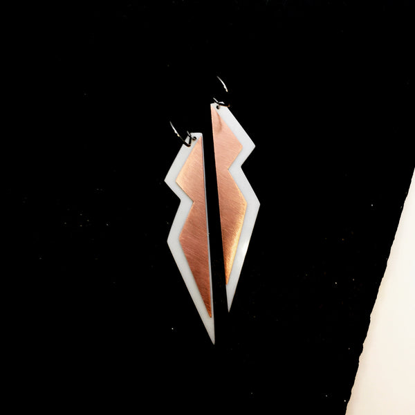 Shard earrings
