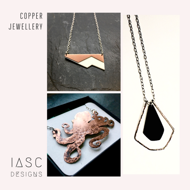 Copper jewellery