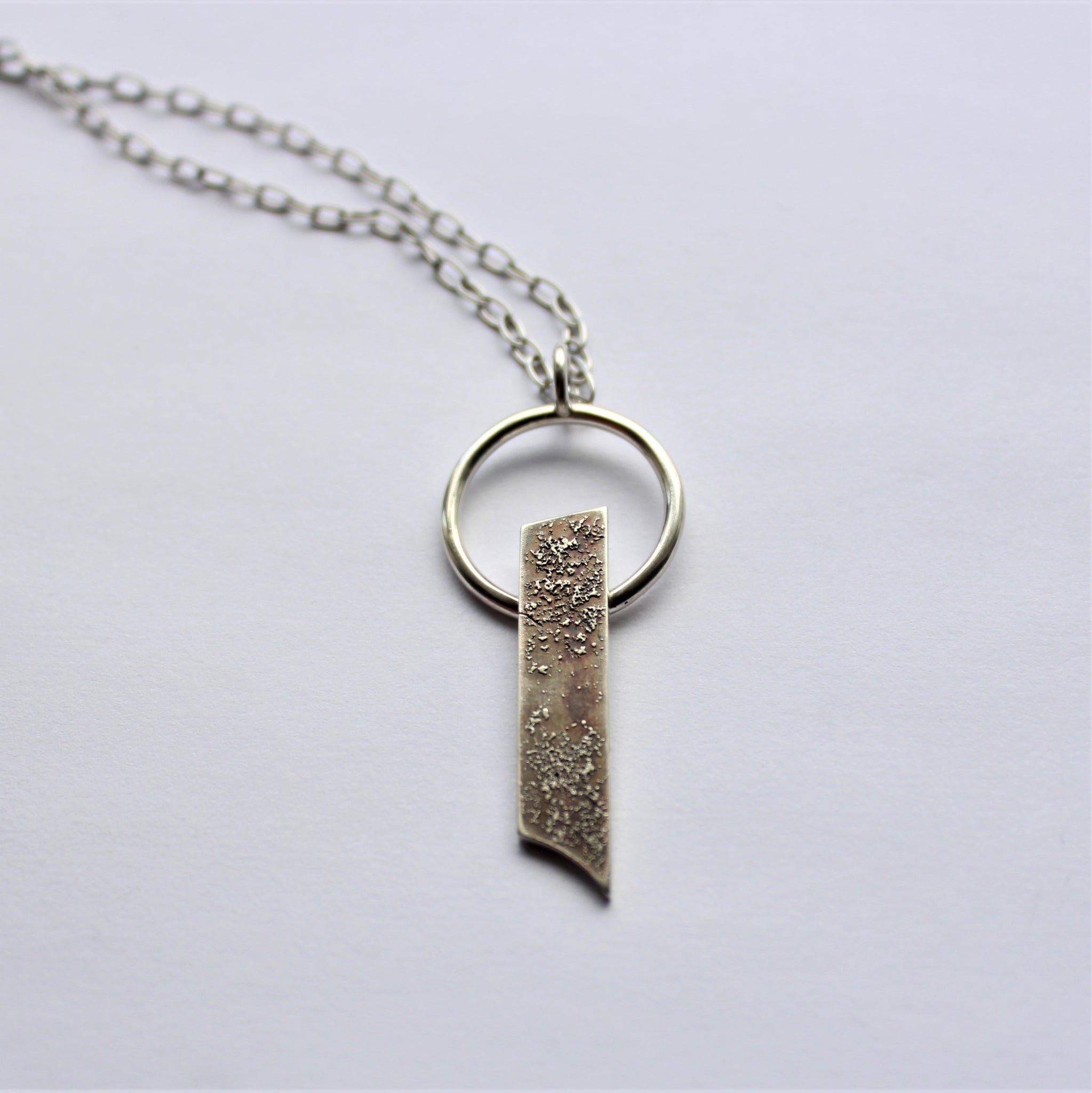 Textured Bar pendant