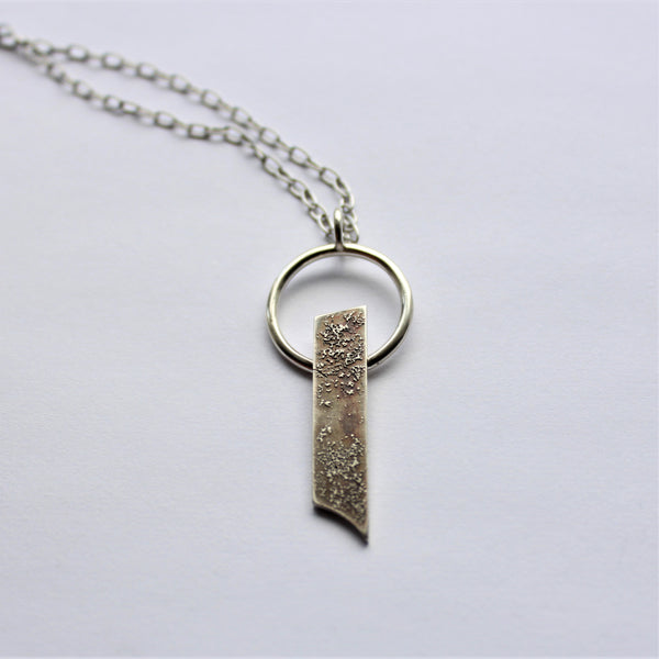 Textured Bar pendant