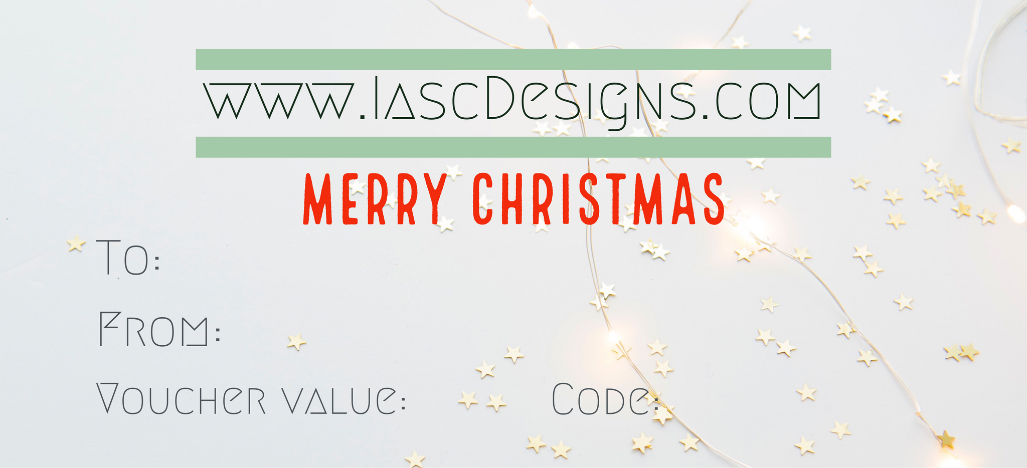 Christmas Gift voucher